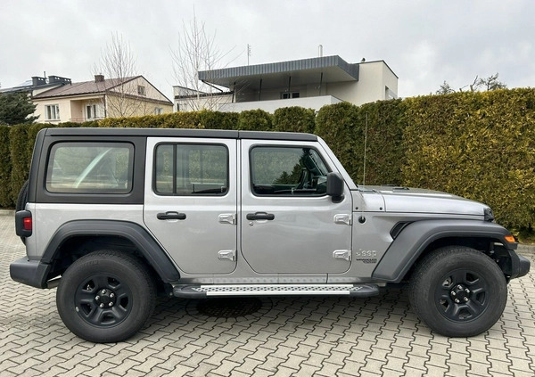 Jeep Wrangler cena 148800 przebieg: 58769, rok produkcji 2019 z Tarnów małe 301